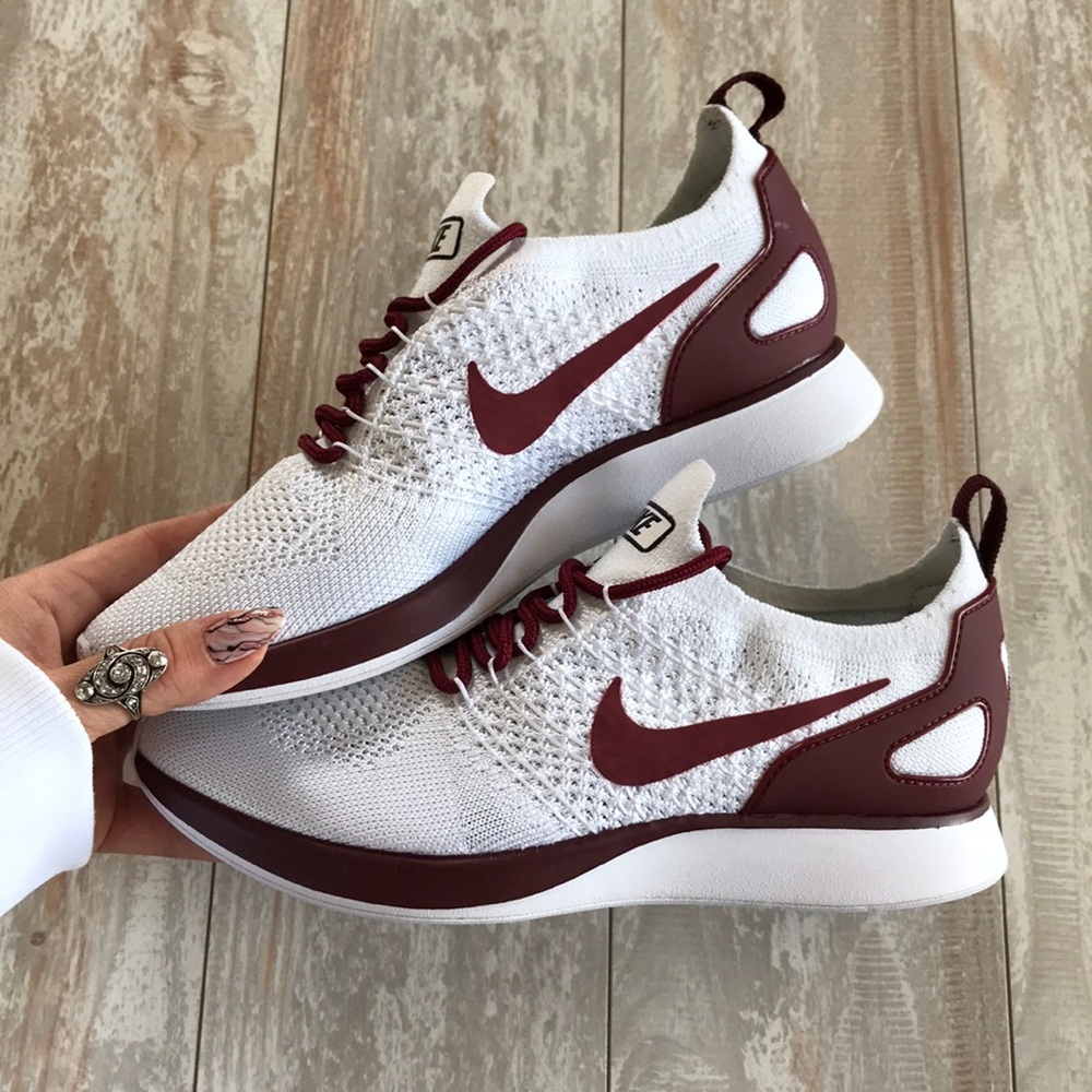 NWT Nike ID Air Zoom Mariah Flyknit maroon - Picture 5 of 8
